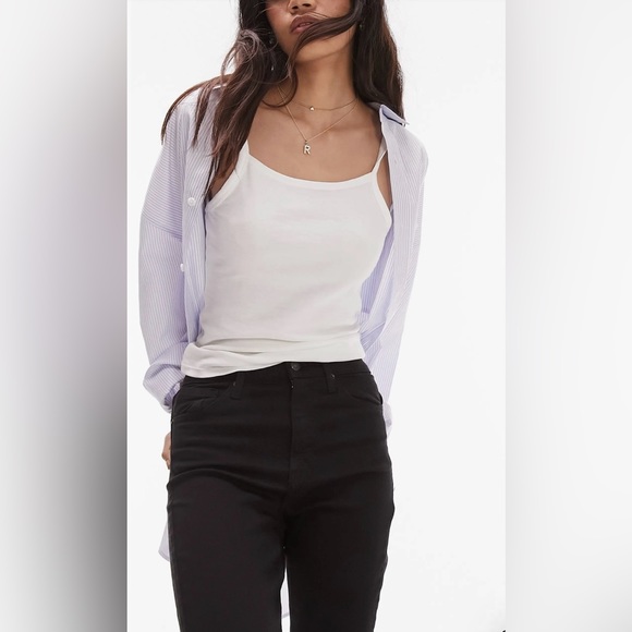 TOPSHOP Black High-rise Jeans NWT - Picture 8 of 11